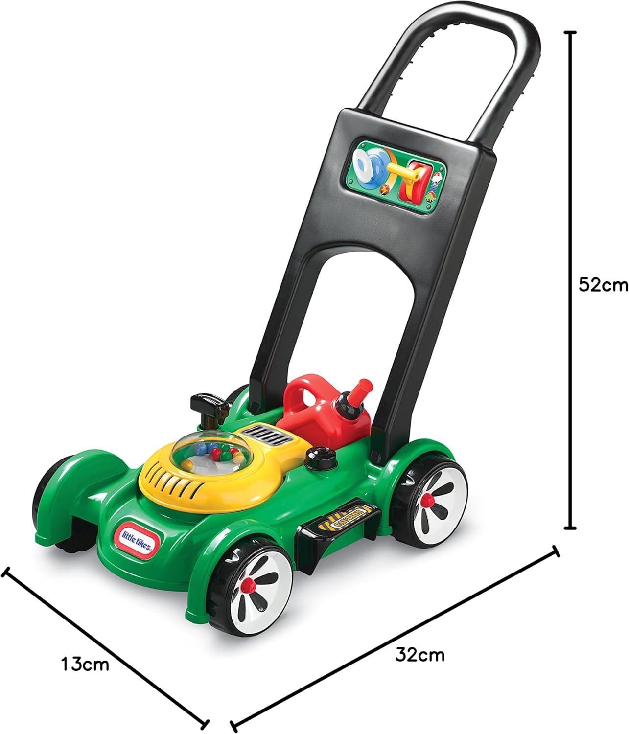 Little Tikes Gas 'n Go Mower - Realistic Lawn Mower for Outdoor Garden Play with Mechanical Sounds