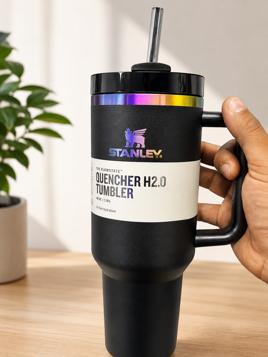 STANLEY Quencher H2.0 FlowState Tumbler 40 oz – Black