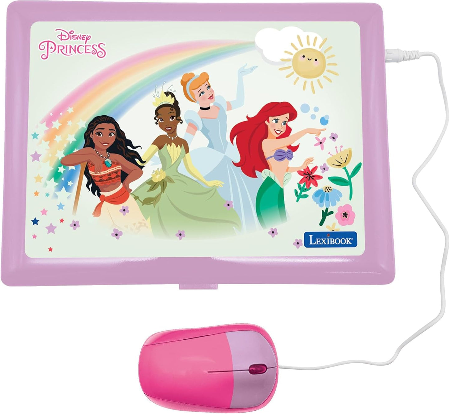 Lexibook Disney Princess Educational Laptop for kids, JC598DPi1LXB