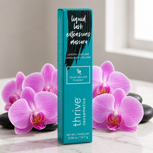 thrive causemetics Liquid Lash Extensions Mascara – Length + Volume – 0.38 oz / 10.7 g