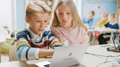 LEXIBOOK, LAPTAB 10 inch Version 11 Touchscreen Laptop, LT11EN | Android 14, Parental controls, Educational content, Ultra thin