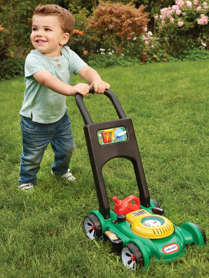 Little Tikes Gas 'n Go Mower - Realistic Lawn Mower for Outdoor Garden Play with Mechanical Sounds