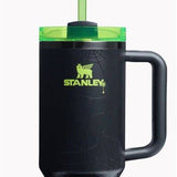 Stanley Halloween Quencher H2.0 FlowState Tumbler 40 OZ – Web Glow Black & Green