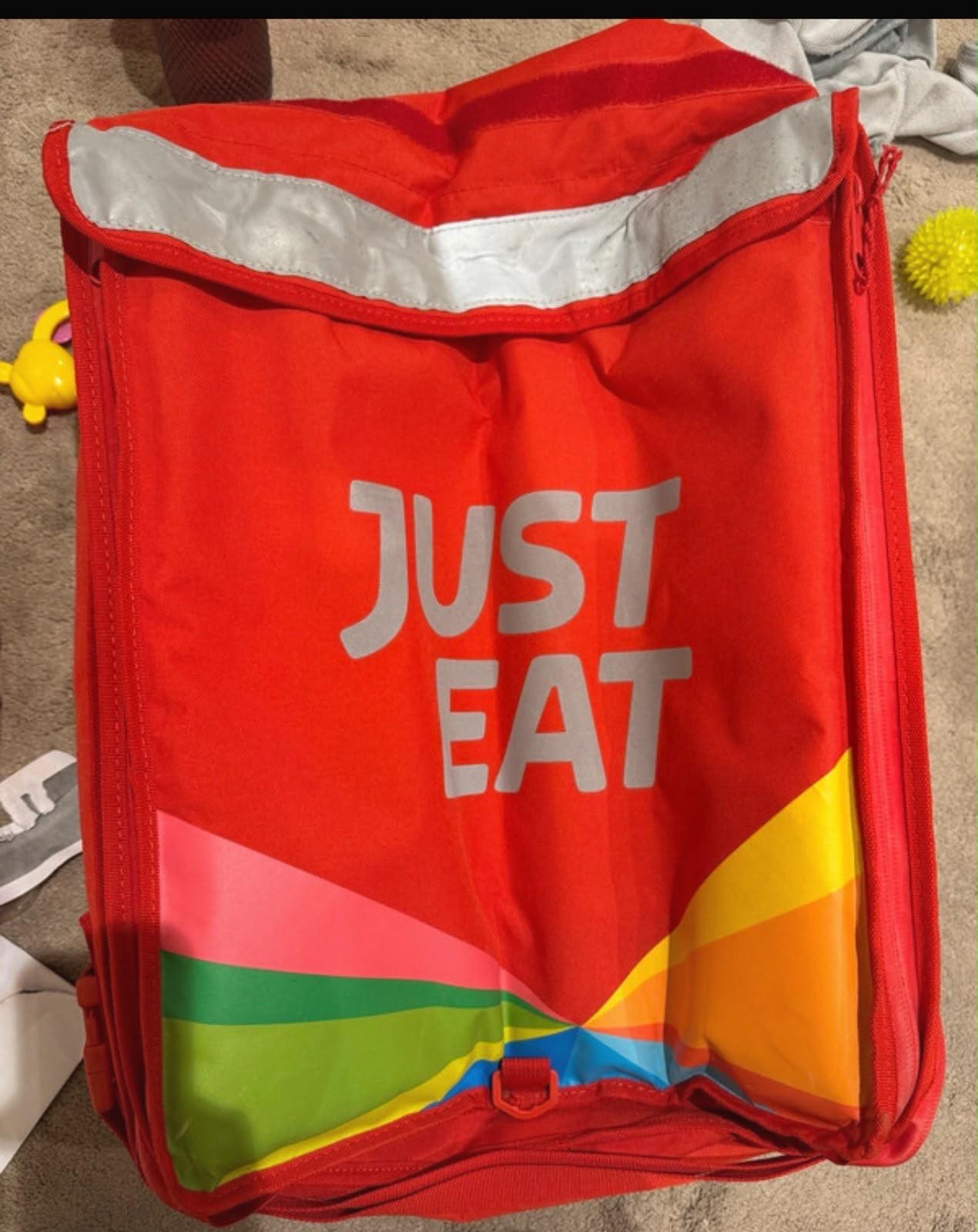 Just Eat bag