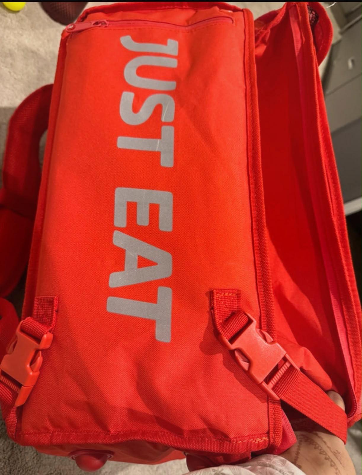 Just Eat bag