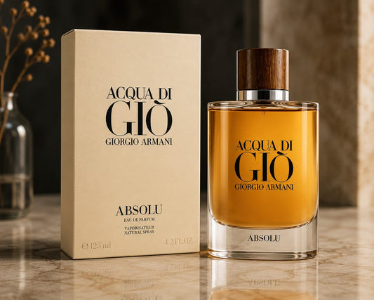 Giorgio Armani Acqua di Gio Absolu Eau de Parfum Spray 4.2 oz (125 ml)