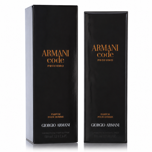 Giorgio Armani Armani Code Profumo Parfum Pour Homme – Long-Lasting Men's Fragrance Spray   100 ml / 3.4 fl. oz.
